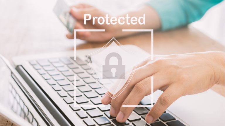 Always on player protection. Someone typing on a secure computer